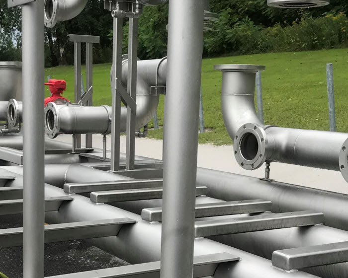 BILLE DE VERRE SUR STAINLESS