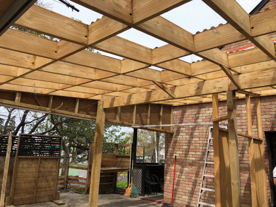 SABLAGE AU JET BOIS (APRES)